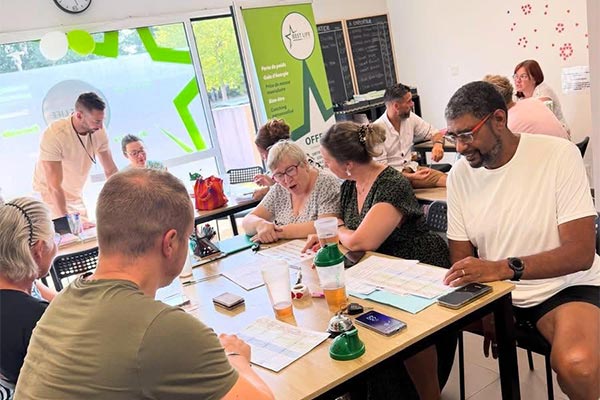 Ambiance conviviale du club de nutrition de Plescop